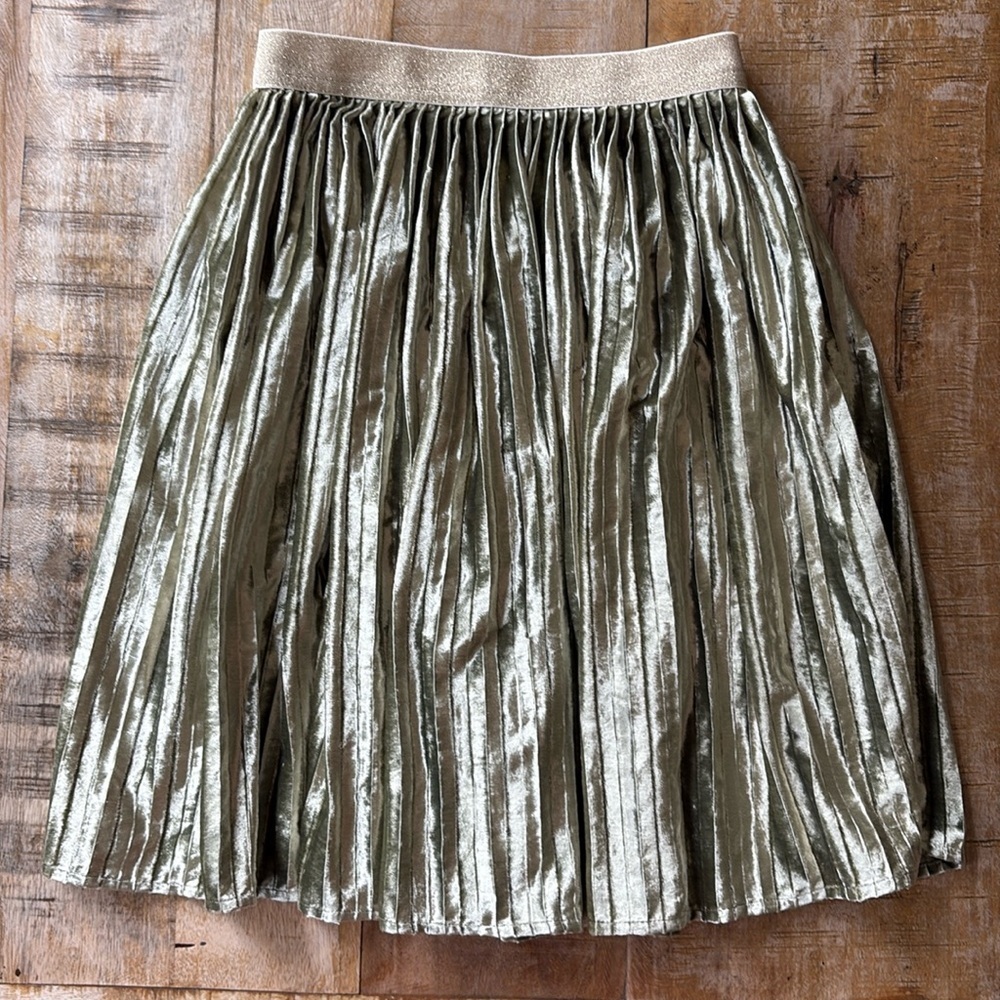 Gymboree velvet skirt M(7-8)